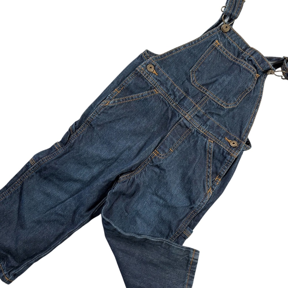 Wrangler Kids Denim Overalls Jean‎ Pants Toddler Child Sz 2T Western Boho cute